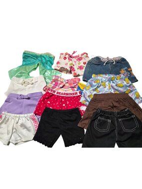 Build A Bear BAB Shorts Lot Bundle